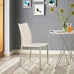 Стул Rolf, кожа бежевый | Интернет магазин мебели и декора LifeDekor