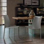 Стул Rolf, кожа тауп | Интернет магазин мебели и декора LifeDekor