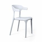 Стул Leo, первичный пластик белый | Интернет магазин мебели и декора LifeDekor