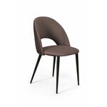 Стул Max ромб, бархат антрацит 14 | Интернет магазин мебели и декора LifeDekor