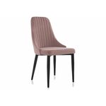 Стул Kora light purple / black | Интернет магазин мебели и декора LifeDekor