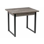 Стол деревянный Форли дуб рошелье / черный матовый | Интернет магазин мебели и декора LifeDekor