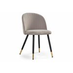 Стул Gabi latte / black / gold | Интернет магазин мебели и декора LifeDekor