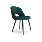 Стул деревянный Сандвикен черный / velutto 20 | Интернет магазин мебели и декора LifeDekor