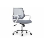 Компьютерное кресло Ergoplus light gray / white | Интернет магазин мебели и декора LifeDekor