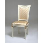 Стул Милорд №11 (1013+пат. золто/ткань№19-Андрис соты 160 беж) | Интернет магазин мебели и декора LifeDekor