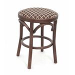 Табурет Венский мягкий (темный тон, ткань 3 brown) | Интернет магазин мебели и декора LifeDekor