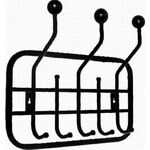 Вешалка настенная ТС-1 (Черный) | Интернет магазин мебели и декора LifeDekor
