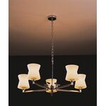 Люстра арт. 3068 (Е14, 5х40W) Белый | Интернет магазин мебели и декора LifeDekor