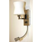 Настенная лампа арт. 1191 (Е14, 1х40W) Белый | Интернет магазин мебели и декора LifeDekor