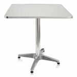 Стол квадратный 3126-LFT silver (70х70) 2й СОРТ | Интернет магазин мебели и декора LifeDekor