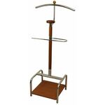 0218 GC Вешалка напольная с обувницей 2-Й СОРТ | Интернет магазин мебели и декора LifeDekor