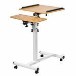 Стол многофункциональный Palma 60x40x62-96см, светлое дерево, белый | Интернет магазин мебели и декора LifeDekor