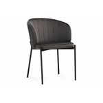 Стул Нейл серый / черный | Интернет магазин мебели и декора LifeDekor