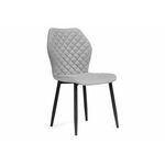 Стул Софи светло-серый / черный | Интернет магазин мебели и декора LifeDekor