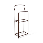 Вешалка для костюма SHT-SUR-3 Sheffilton (коричневый муар/коричневый) | Интернет магазин мебели и декора LifeDekor