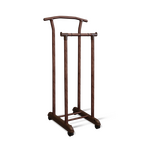 Вешалка для костюма SHT-SUR-5 Sheffilton (темный орех/коричневый) | Интернет магазин мебели и декора LifeDekor