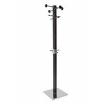 Вешалка напольная "Карина-2" (венге/хром) | Интернет магазин мебели и декора LifeDekor