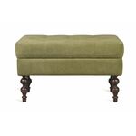 Банкетка Виктория (темный тон / G09 - малахит) | Интернет магазин мебели и декора LifeDekor