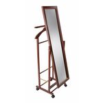 Вешалка "Верона Элит" с зеркалом"(красное дерево) | Интернет магазин мебели и декора LifeDekor