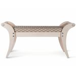 Банкетка Тифани белый ясень | Интернет магазин мебели и декора LifeDekor