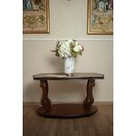 Стол журнальный Берже 3 темно-коричневый | Интернет магазин мебели и декора LifeDekor