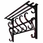 Вешалка настенная В 7Н махагон | Интернет магазин мебели и декора LifeDekor