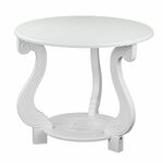 Стол журнальный Грация (М) ЛАЙТ белый | Интернет магазин мебели и декора LifeDekor