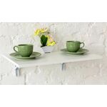 Стол настенный, складной (СЛСК 600 / белый) | Интернет магазин мебели и декора LifeDekor