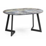 Стол Алингсос 100(140)х100х76 магеллан / черный | Интернет магазин мебели и декора LifeDekor