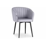 Стул деревянный Моншау черный / velutto 49 | Интернет магазин мебели и декора LifeDekor