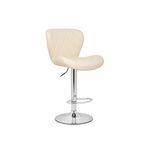 Барный стул Porch светло-бежевый / хром | Интернет магазин мебели и декора LifeDekor