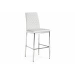 Барный стул Teon белый / хром | Интернет магазин мебели и декора LifeDekor