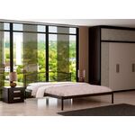 Кровать Аура (160х200/ цвет Чёрный/ металлическое основание) | Интернет магазин мебели и декора LifeDekor