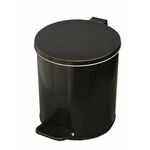 Ведро с педалью 7 литров (чёрный) | Интернет магазин мебели и декора LifeDekor