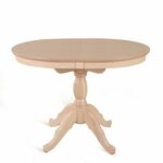 Стол обеденный Лилия-0110 (беленый дуб) | Интернет магазин мебели и декора LifeDekor