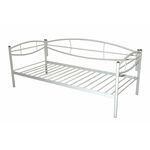 Кушетка Аура (90х200/металлическое основание) Белый | Интернет магазин мебели и декора LifeDekor