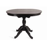 Стол обеденный овальный Лилия-0110 110(145)х80х76 (венге) | Интернет магазин мебели и декора LifeDekor