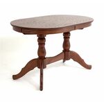 Стол обеденный Овальный-1300 (средний тон) | Интернет магазин мебели и декора LifeDekor