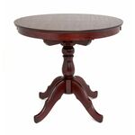 Стол обеденный Круглый-0090 (махагон) | Интернет магазин мебели и декора LifeDekor