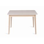 Стол обеденный Рэй-1030 (беленый дуб / белая эмаль) Прямоугольный | Интернет магазин мебели и декора LifeDekor