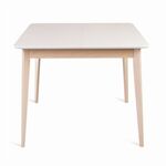 Стол обеденный Рэй-0090 (беленый дуб / белая эмаль) Квадратный | Интернет магазин мебели и декора LifeDekor