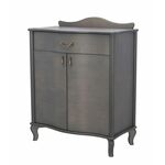 Комод "Джульетта" с распашными дверцами (серый ясень) Вис | Интернет магазин мебели и декора LifeDekor