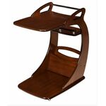 Подкатной столик "Фаворит" (орех) Вис | Интернет магазин мебели и декора LifeDekor