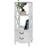 Этажерка "Джульетта"-2 (молочный дуб ) Вис | Интернет магазин мебели и декора LifeDekor