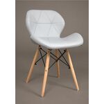 Стул 302 PU/Invar (GREY-35) | Интернет магазин мебели и декора LifeDekor