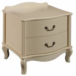 Тумбочка прикроватная "Джульетта" 2 ящ. (дуб шампань) Вис | Интернет магазин мебели и декора LifeDekor