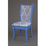 Стул Визит-1 (цвет Лаванда/ массив/гобелен Дамаск бело-голубой 3) | Интернет магазин мебели и декора LifeDekor