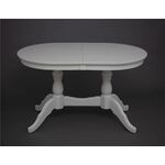 Стол обеденный Овальный-1300 (слоновая кость 9001) | Интернет магазин мебели и декора LifeDekor