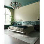 Кровать "Глэдис" без изножья (120х200/ноги металл/цвет Белый) | Интернет магазин мебели и декора LifeDekor